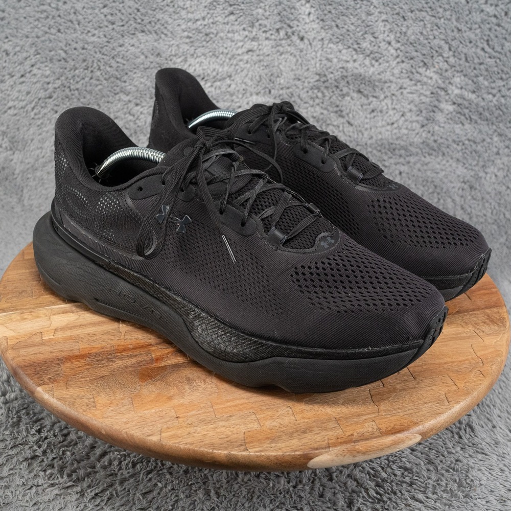 Mens Size 12 - Under Armour Infinite PRO 2 Running Shoes Sneakers Triple Black